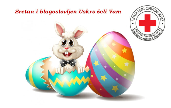 Sretan Uskrs želi vam Društvo Crvenog križa Šibensko-kninske županije
